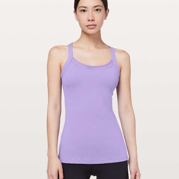 Lululemon Rally Your Heart Tank- Enchanted Iris / Dark Court Purple - Picture 3 of 12